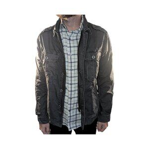 Jeremiah Gray Mens Lightweight Cargo Jacket Size M